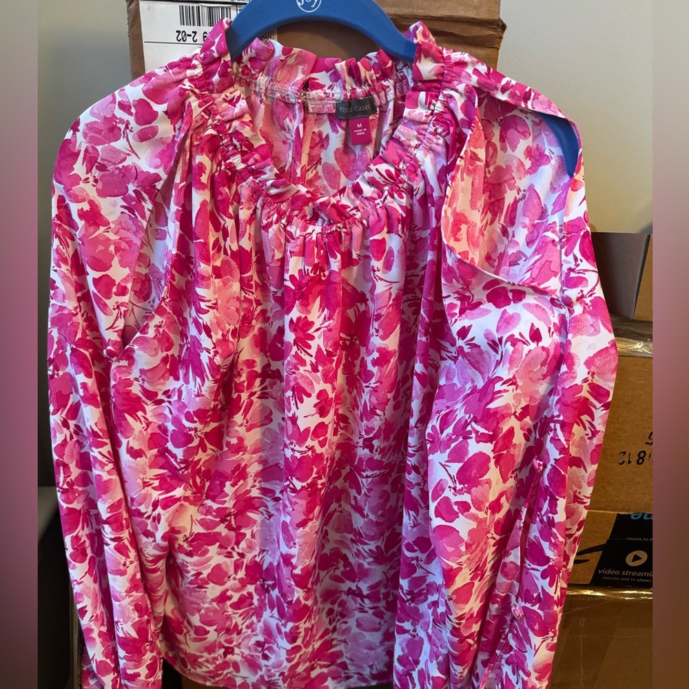 Vince Camuto Cold Shoulder Top